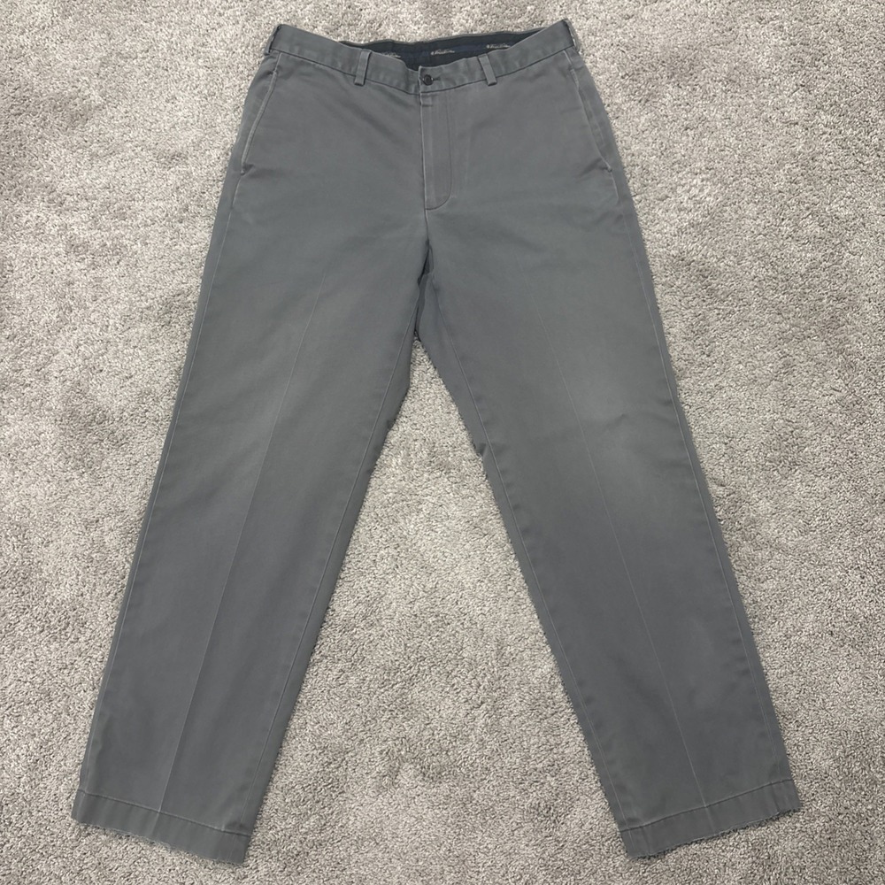 Men's Brooks Brothers, Gray Dress Pants‎ Size 35X32